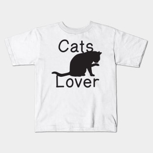 Cats lover Kids T-Shirt